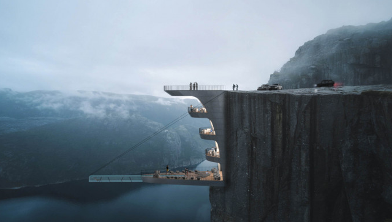 Este hotel na Noruega tem a piscina infinita mais incrível do mundo